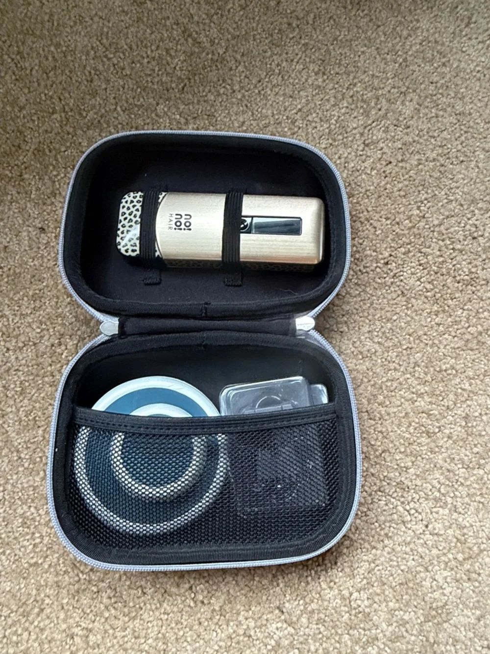 No!No! Hair Gold Hair Removal Device with Accessories NO CHARGER